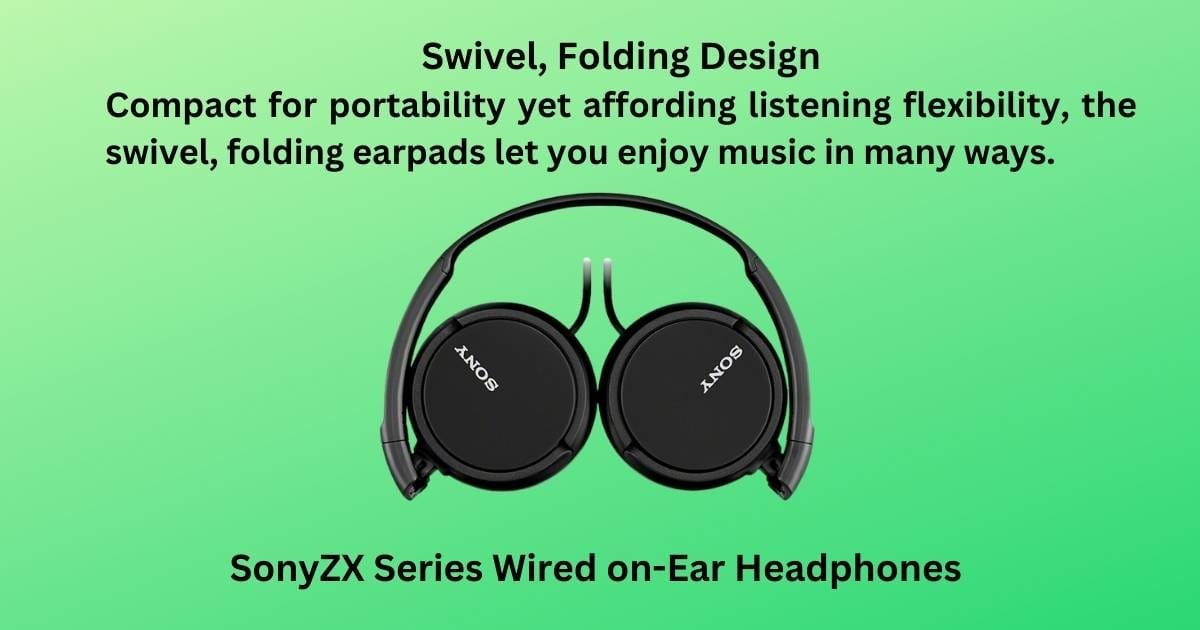 sony zx series wired on-ear headphones review