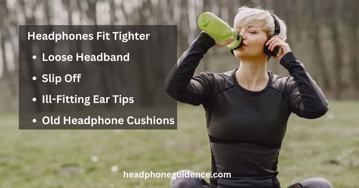 How to Make Headphones Fit Tighter?