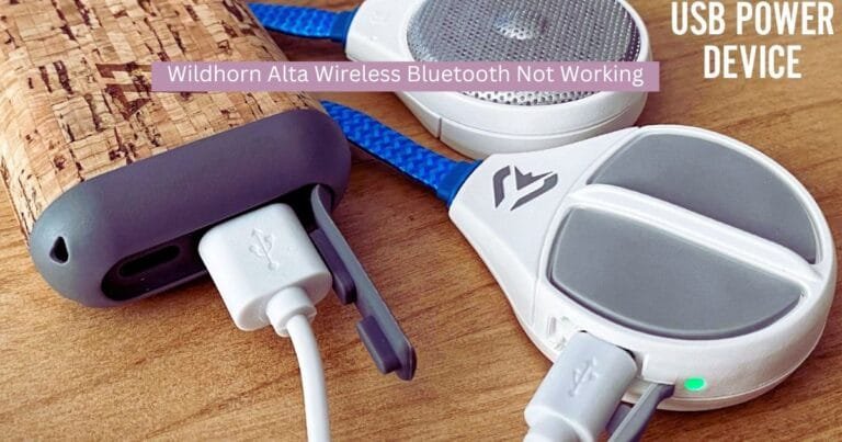 Wildhorn Alta Wireless Bluetooth Not Working: Troubleshooting Guide